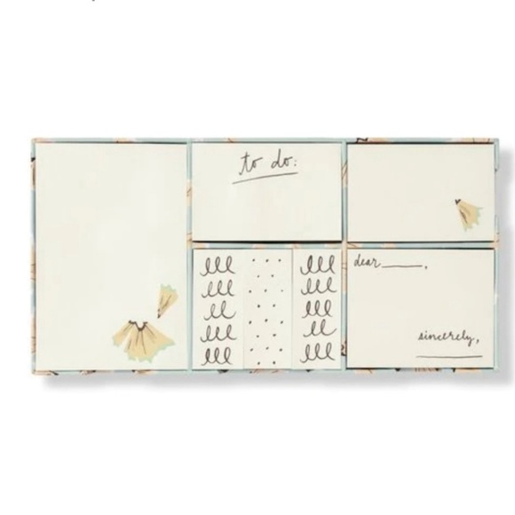 Kate Spade "On Point" Sticky Note Set - Picture 1 of 3